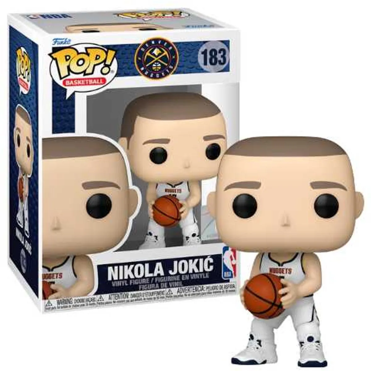 Funko Pop! Nikola Jokic Denver Nuggets #183 - Multicolor - afbeelding 2 van 2