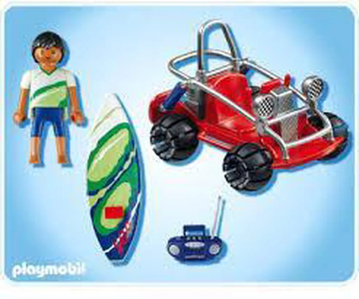 Playmobil Strandbuggy 4863 - Rood
