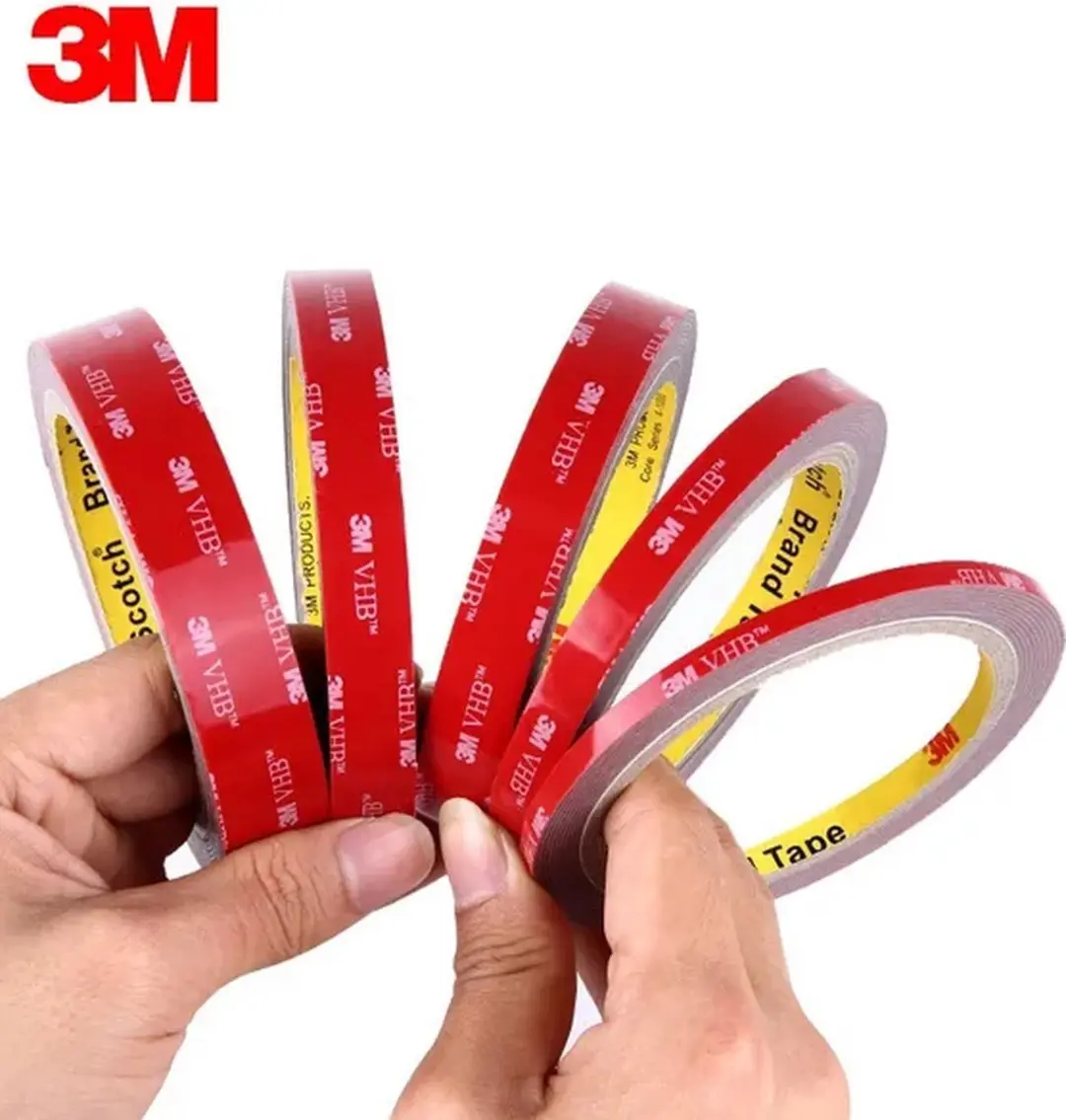 3M VHB 5952 Schuimtape - 3m x 15mm x 1.1mm - Zwart