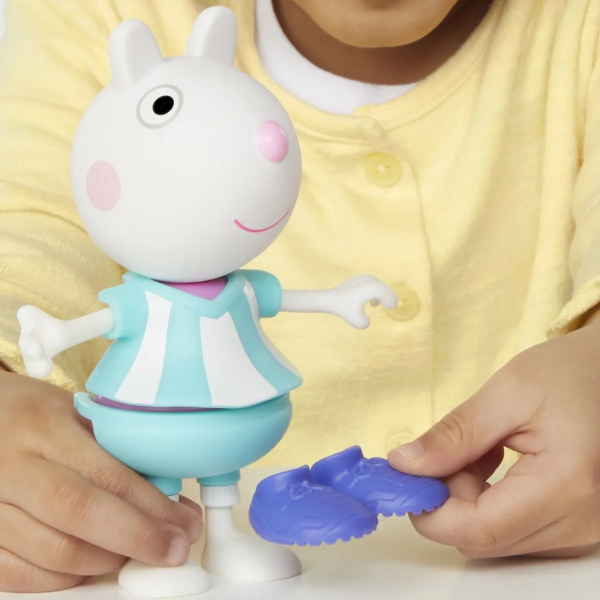 Hasbro Peppa Pig Suzy Schaap Figuur - Blauw