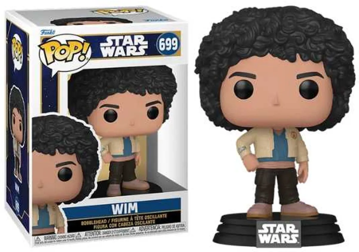 Funko Pop! Star Wars Skeleton Crew Wim Vinylfiguur - Multicolor