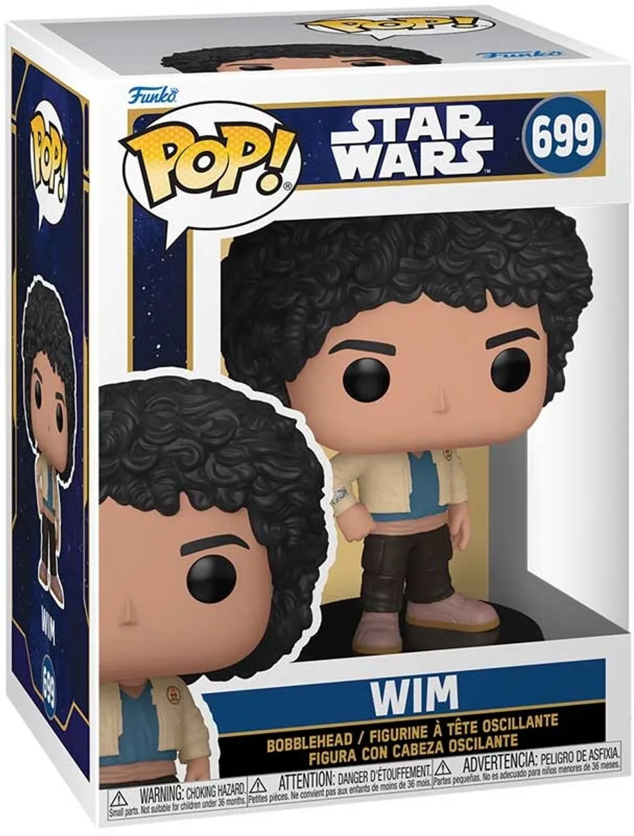 Funko Pop! Star Wars Skeleton Crew Wim Vinylfiguur - Multicolor
