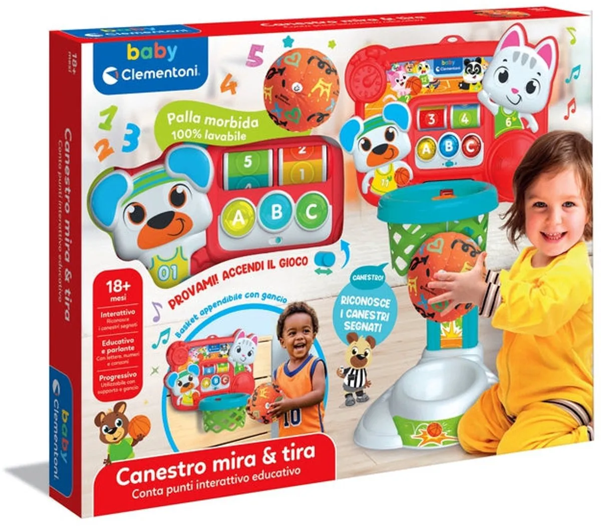 Clementoni Baby 17546 Speelgoed - 2x AAA - Meerkleurig