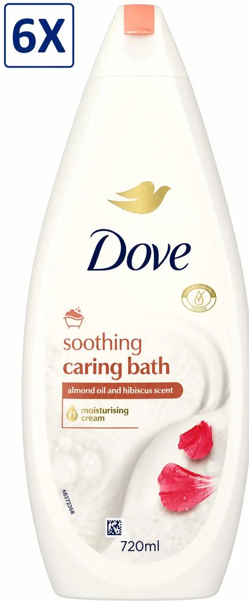 Dove Bad Soothing Almond & Hibiscus 4320ml