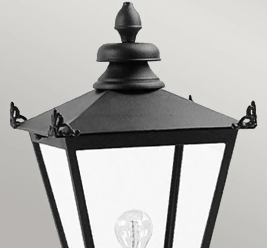 Elstead Lighting Mini LED Tuin Pilaar Wilmslow - 1x E27 60W - Zwart