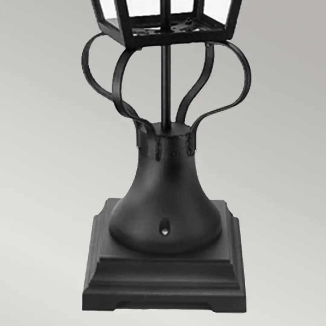 Elstead Lighting Mini LED Tuin Pilaar Wilmslow - 1x E27 60W - Zwart