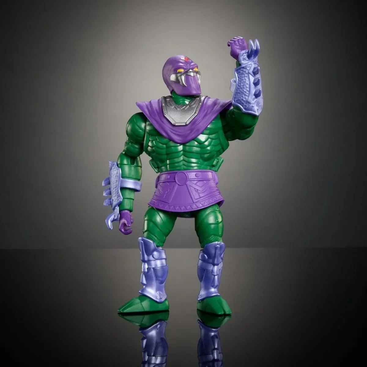 Mattel MOTU x TMNT King Hiss Actiefiguur 14cm - Multi