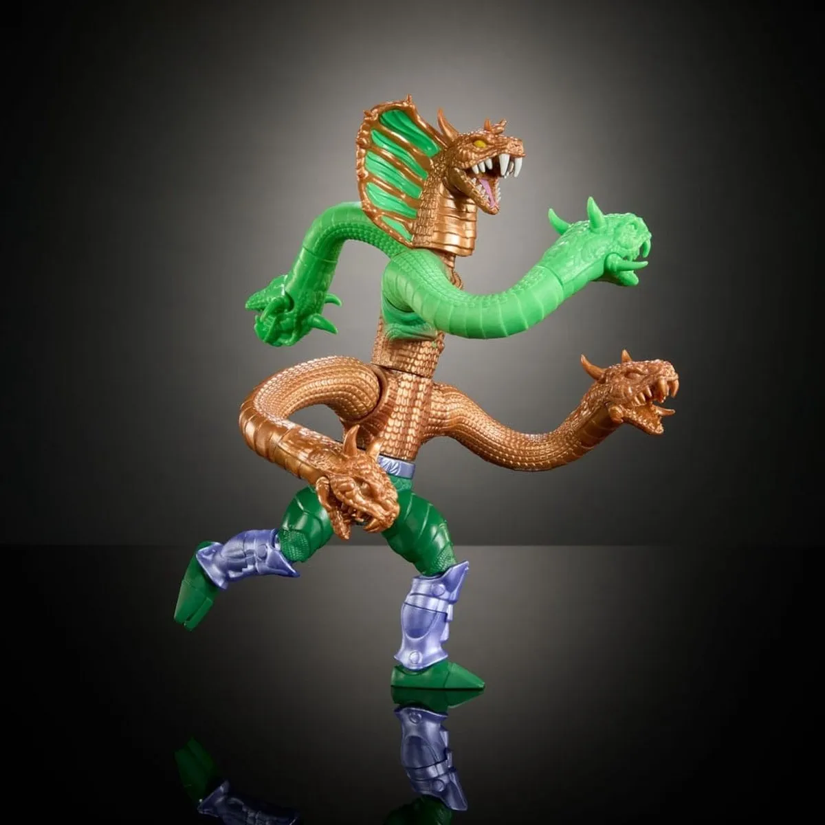 Mattel MOTU x TMNT King Hiss Actiefiguur 14cm - Multi