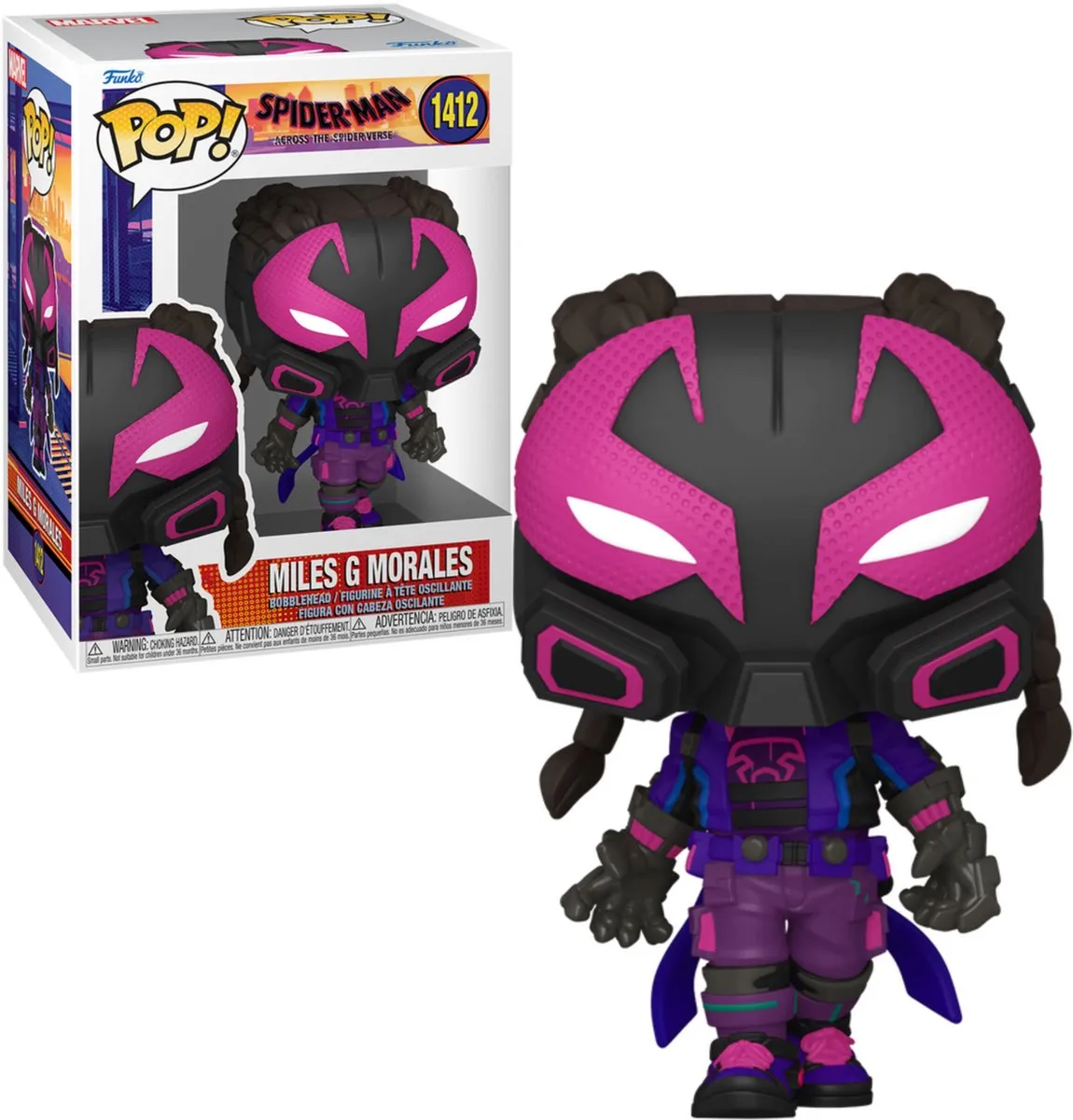Funko Spider-Man Across the Spider-Verse Miles Morales Pop! 82650 - Multicolor
