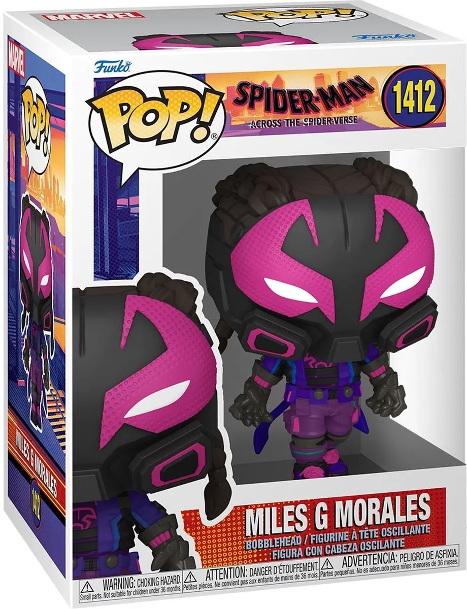 Funko Spider-Man Across the Spider-Verse Miles Morales Pop! 82650 - Multicolor