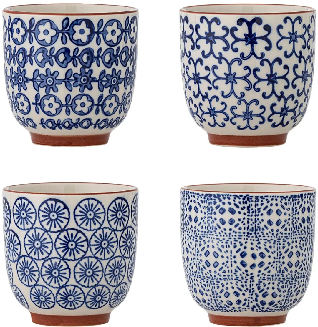 Bloomingville Mokkenset blauw Karine