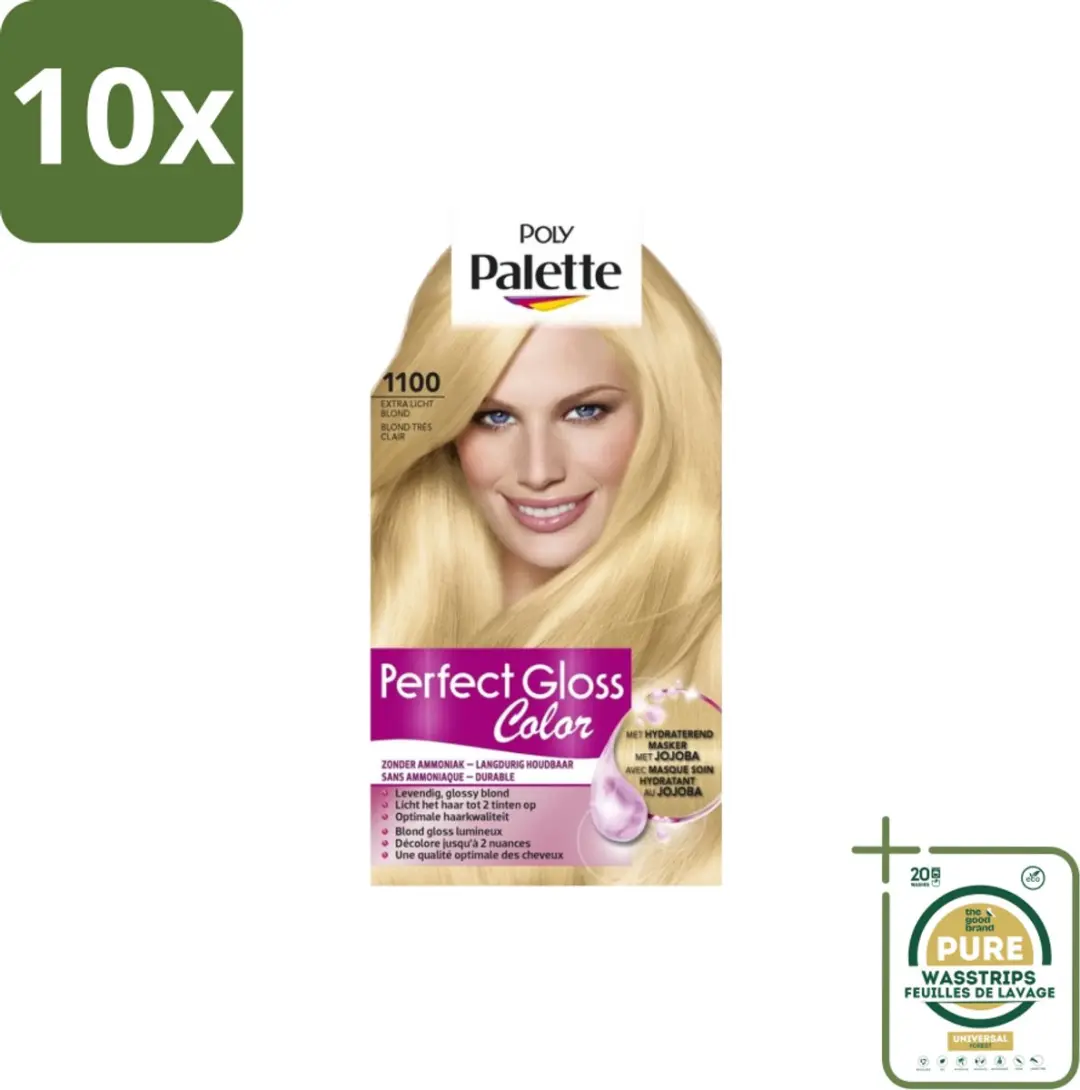 Schwarzkopf Poly Palette 1100 Extra Licht Blond Haarverf 1150ml