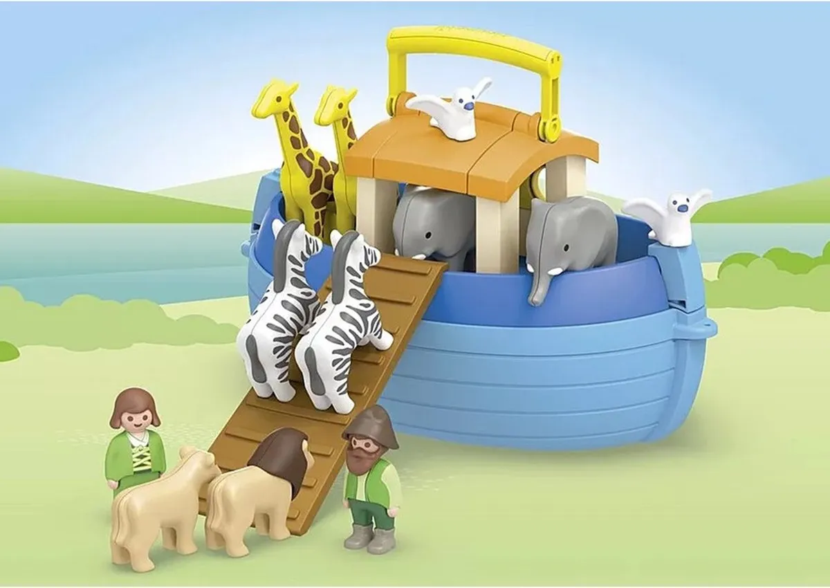 Playmobil Junior Ark van Noach 71681 - Multicolor