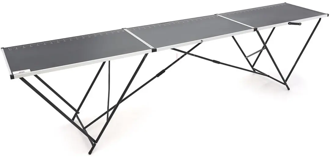 HBM Tavolo Pieghevole Alluminio 300x60cm - Voor Behang
