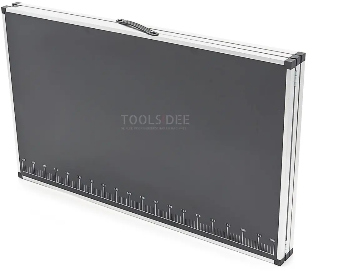HBM Tavolo Pieghevole Alluminio 300x60cm - Voor Behang