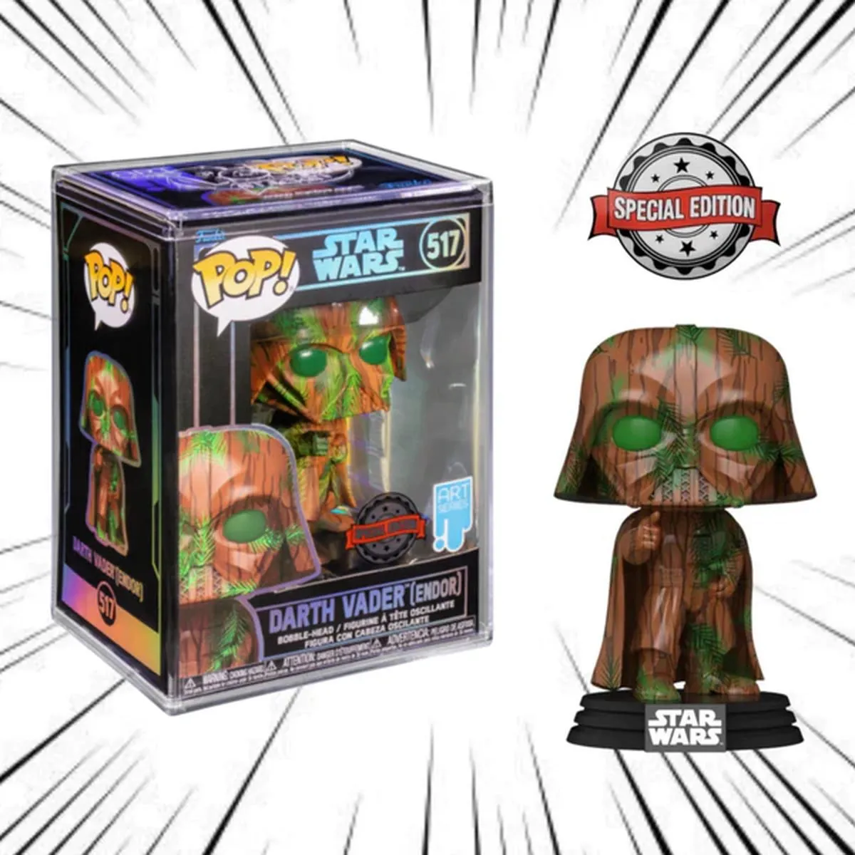 Funko Pop! Star Wars Darth Vader Endor #517 Artist Series