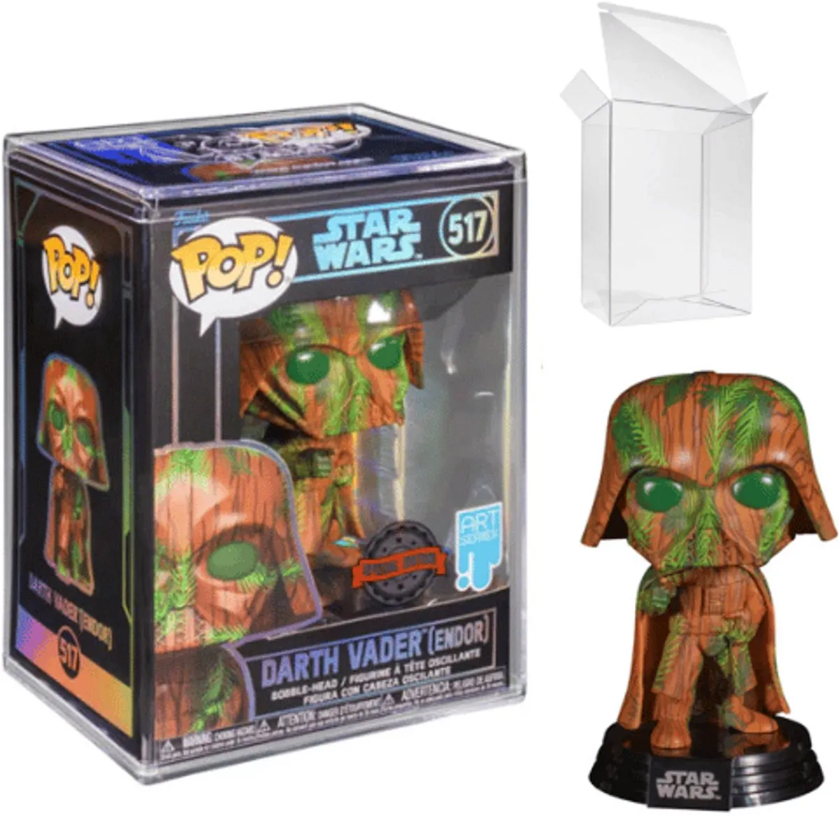 Funko Pop! Star Wars Darth Vader Endor #517 Artist Series - Bruin