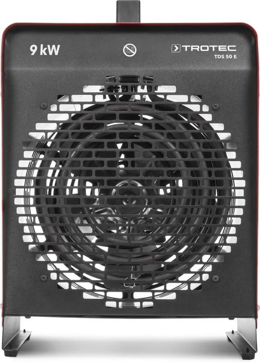 Trotec TDS 50 E Elektrische Heteluchtblower 9000W - Rood