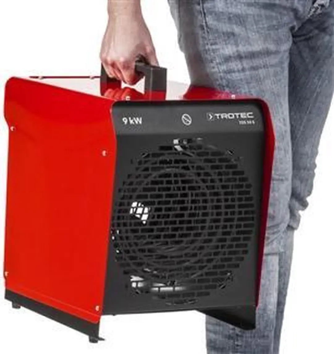 Trotec TDS 50 E Elektrische Heteluchtblower 9000W - Rood