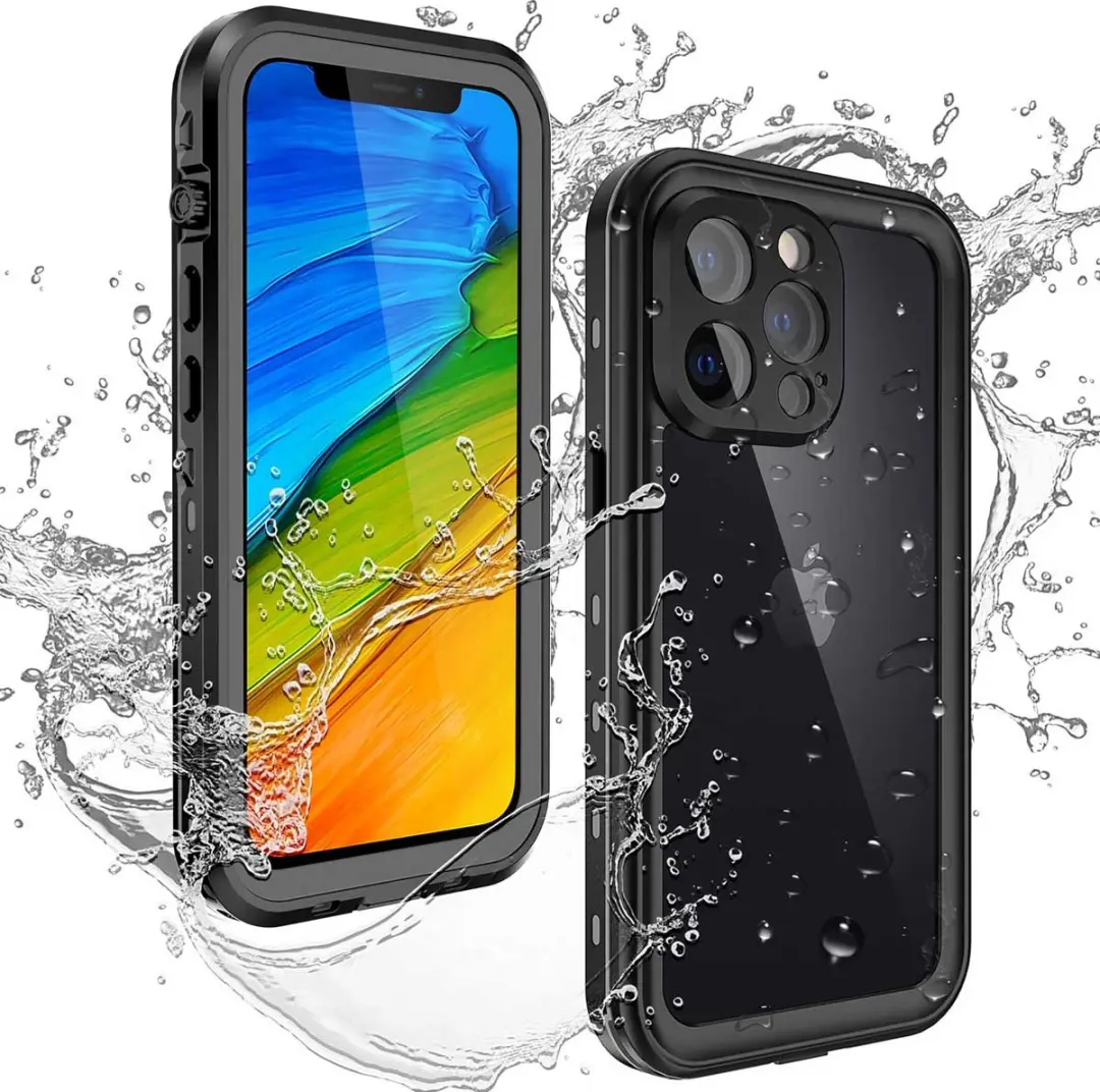 Redpepper Dot Plus Hoes iPhone 13 Pro - Zwart - Waterdicht