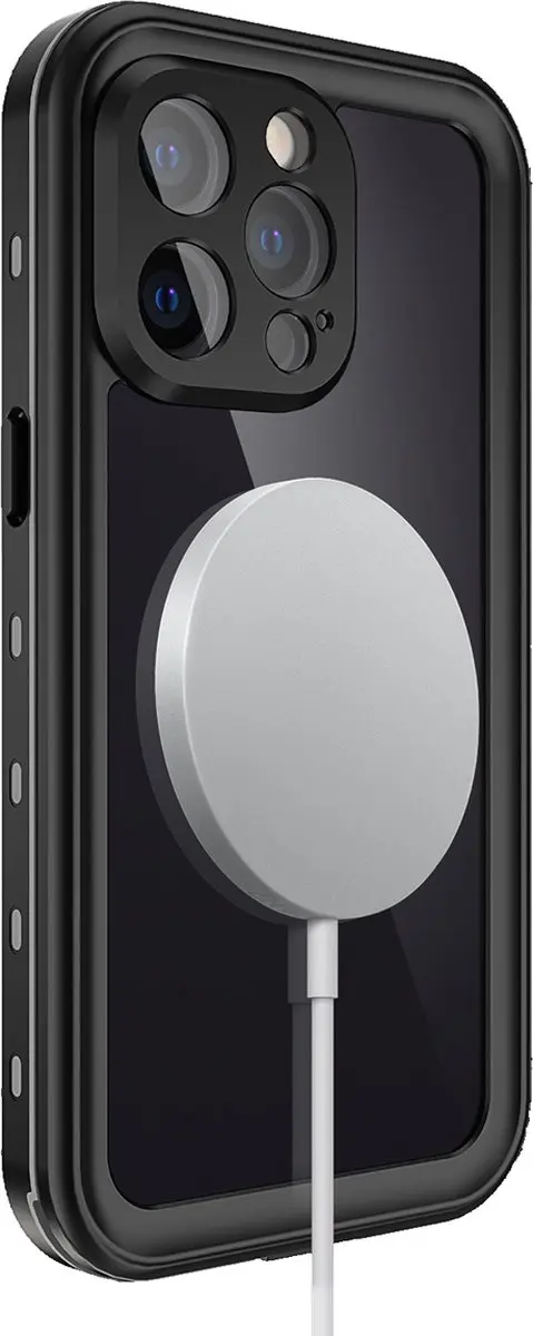 Redpepper Dot Plus Hoes iPhone 13 Pro - Zwart - Waterdicht