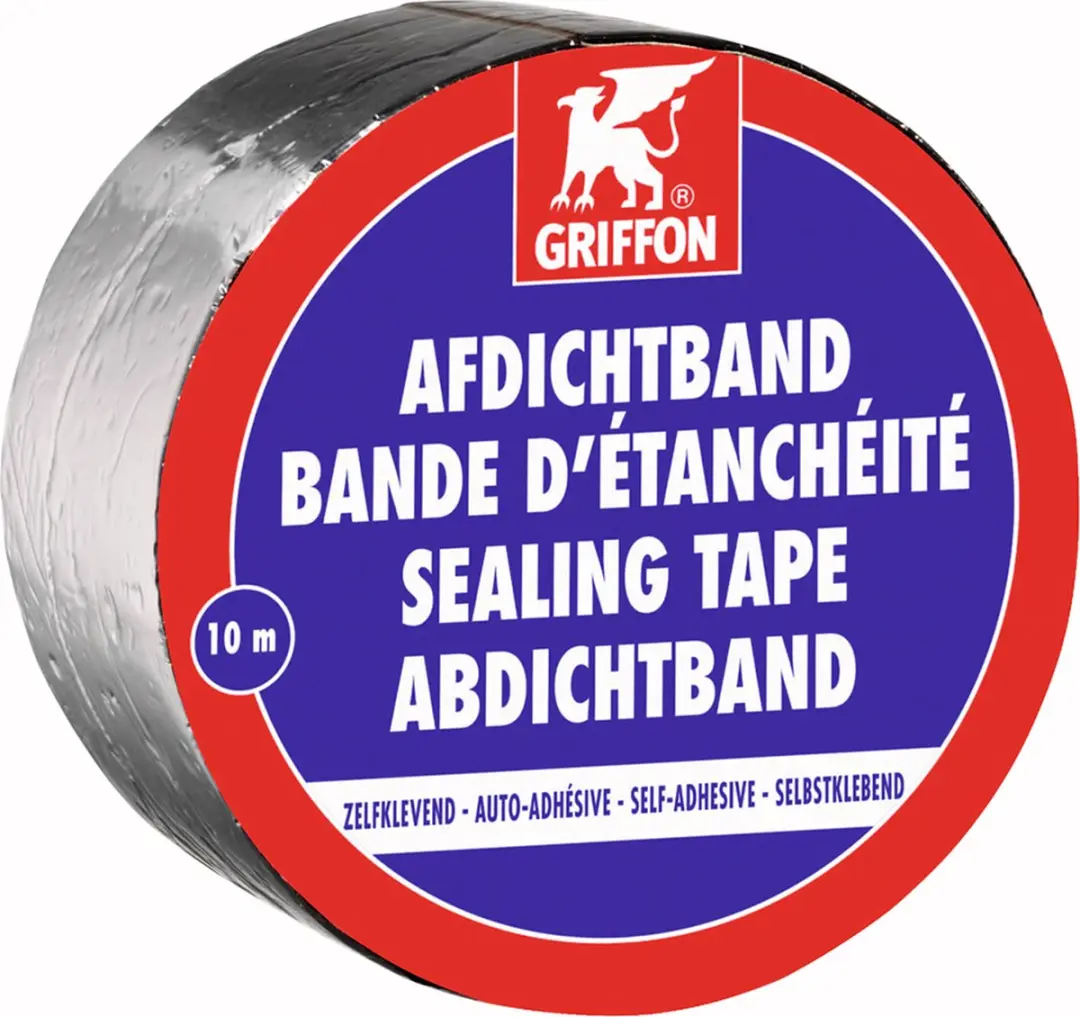 Griffon Afdichtband Aluminium 10m x 10cm