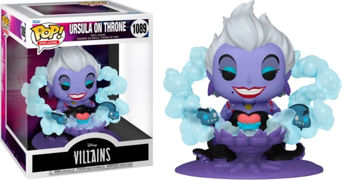 Funko Arielle Ursula op Troon Pop! Deluxe 50271 - Vinylfiguur