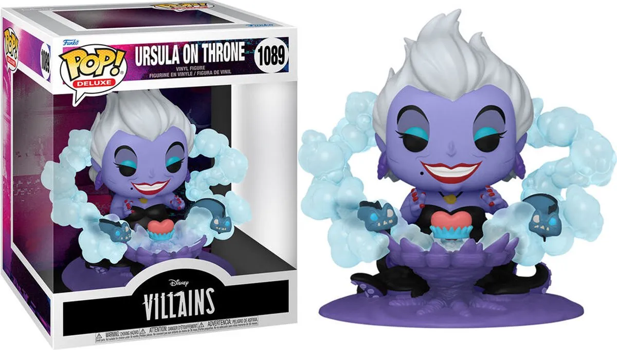 Funko Arielle Ursula op Troon Pop! Deluxe 50271 - Vinylfiguur