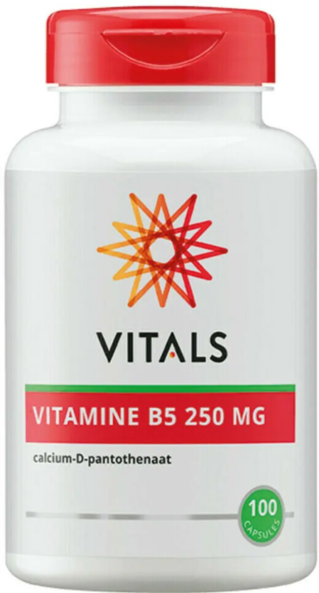 Vitals Vitamine B5 Pantoth 250mg - 200 Capsules
