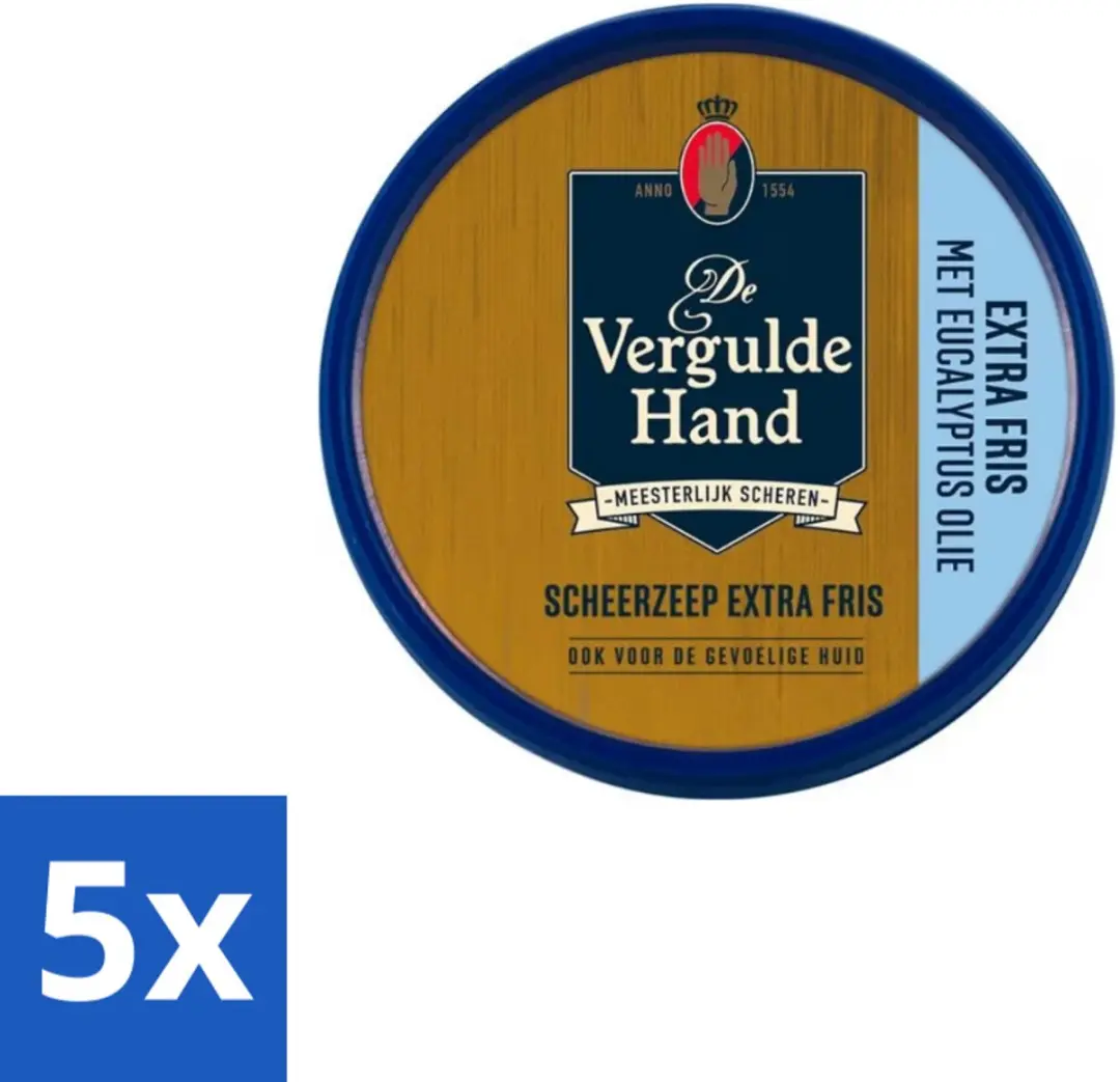 Vergulde Hand Scheerzeeptablet Extra Fris 75g