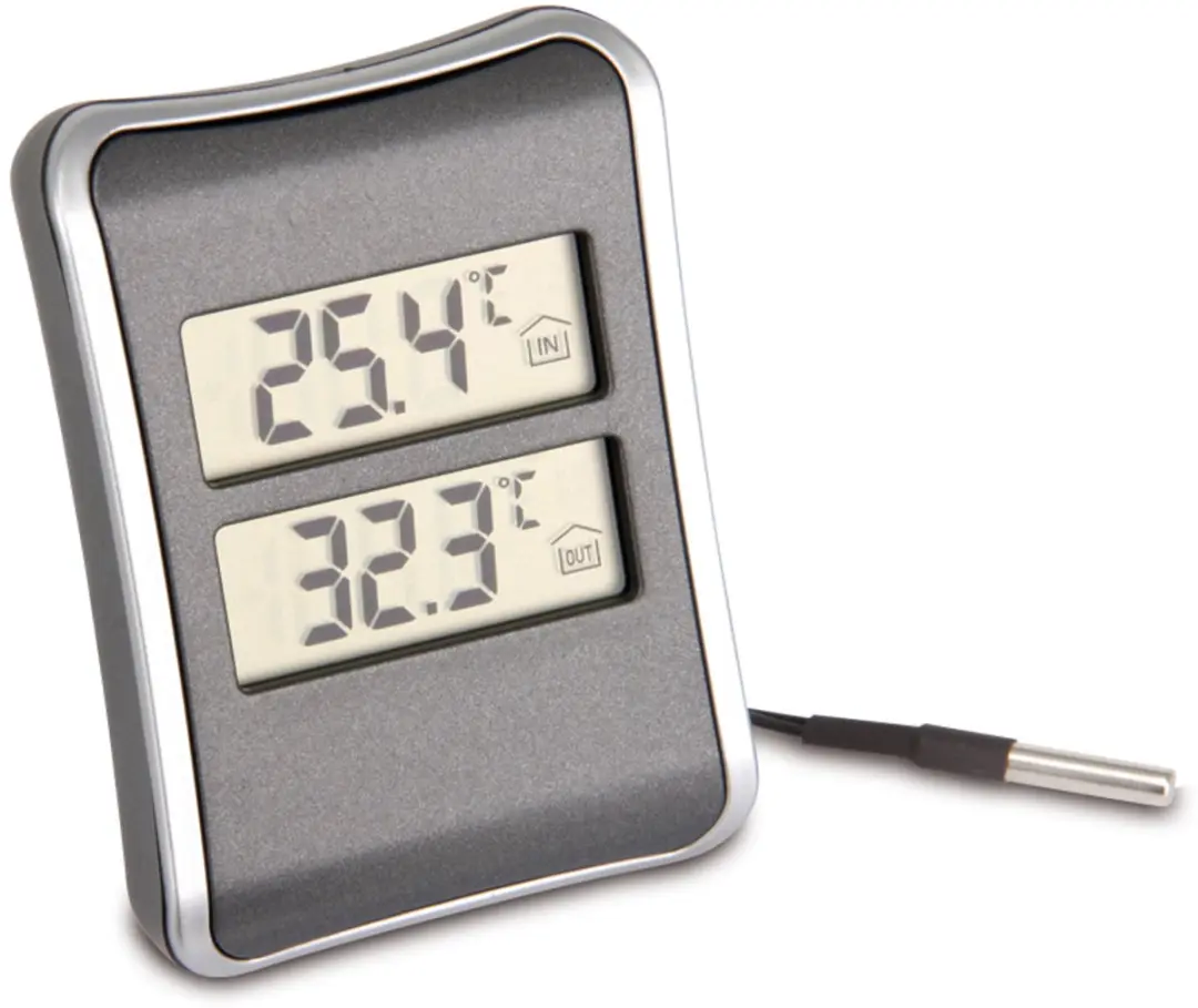 TFA Dostmann 30.1044 Horloge - Zilver