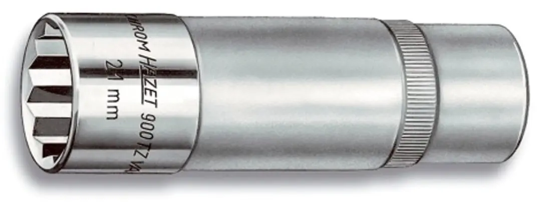 Hazet Dop twaalfkant 1/2" 12mm - Zilver
