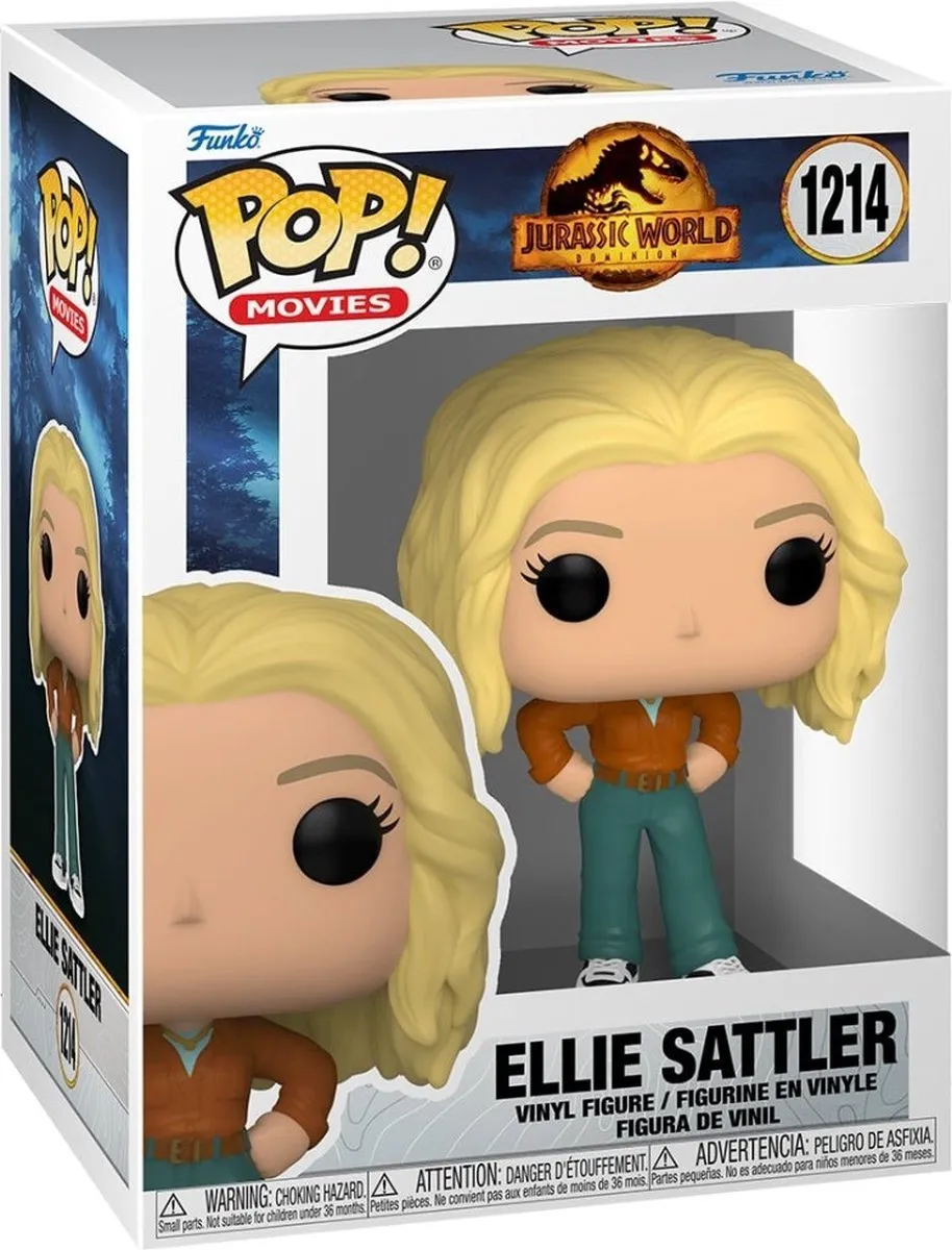 Funko Jurassic World POP! Ellie Sattler 62225 - Multicolor