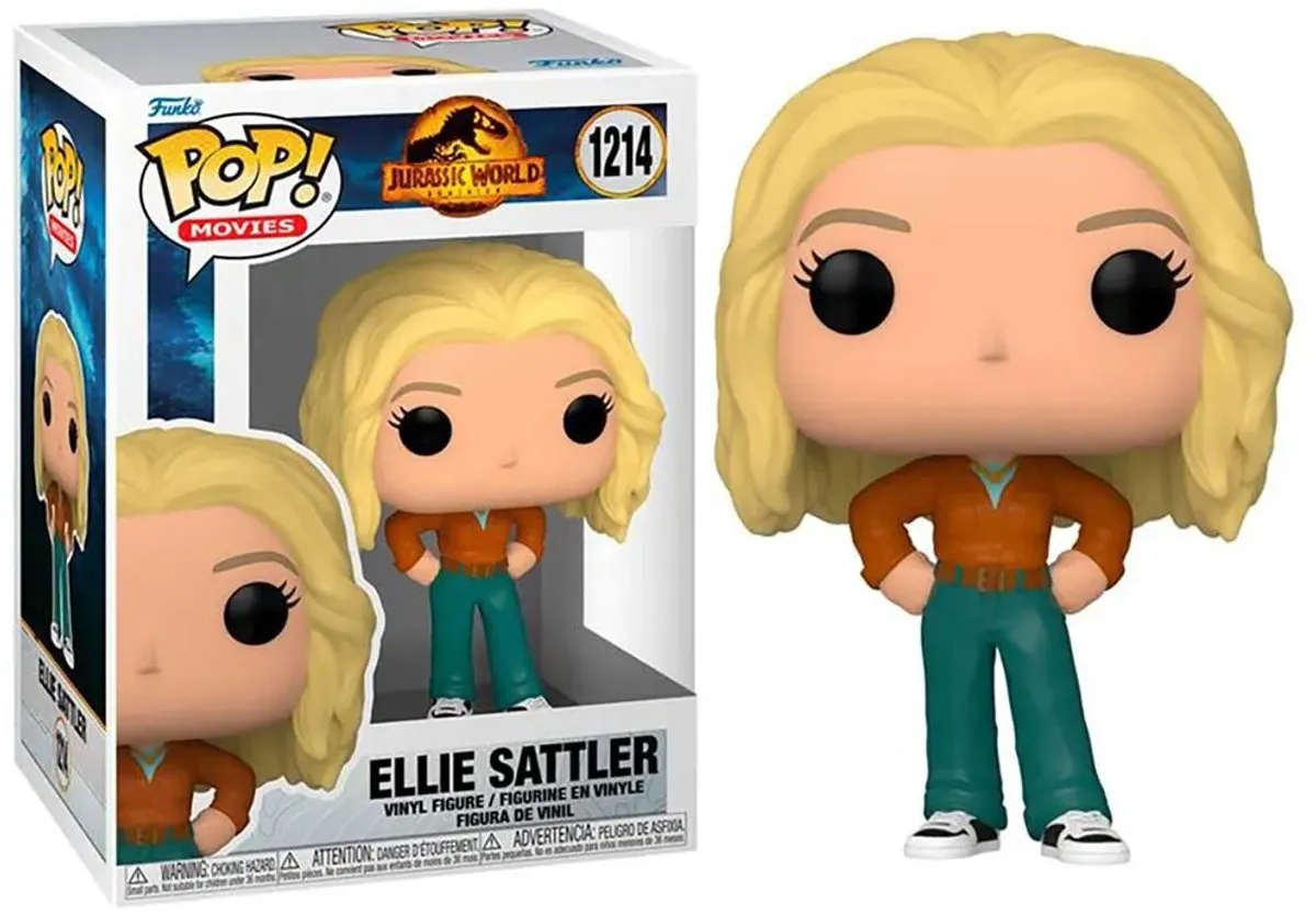 Funko Jurassic World POP! Ellie Sattler 62225 - Multicolor