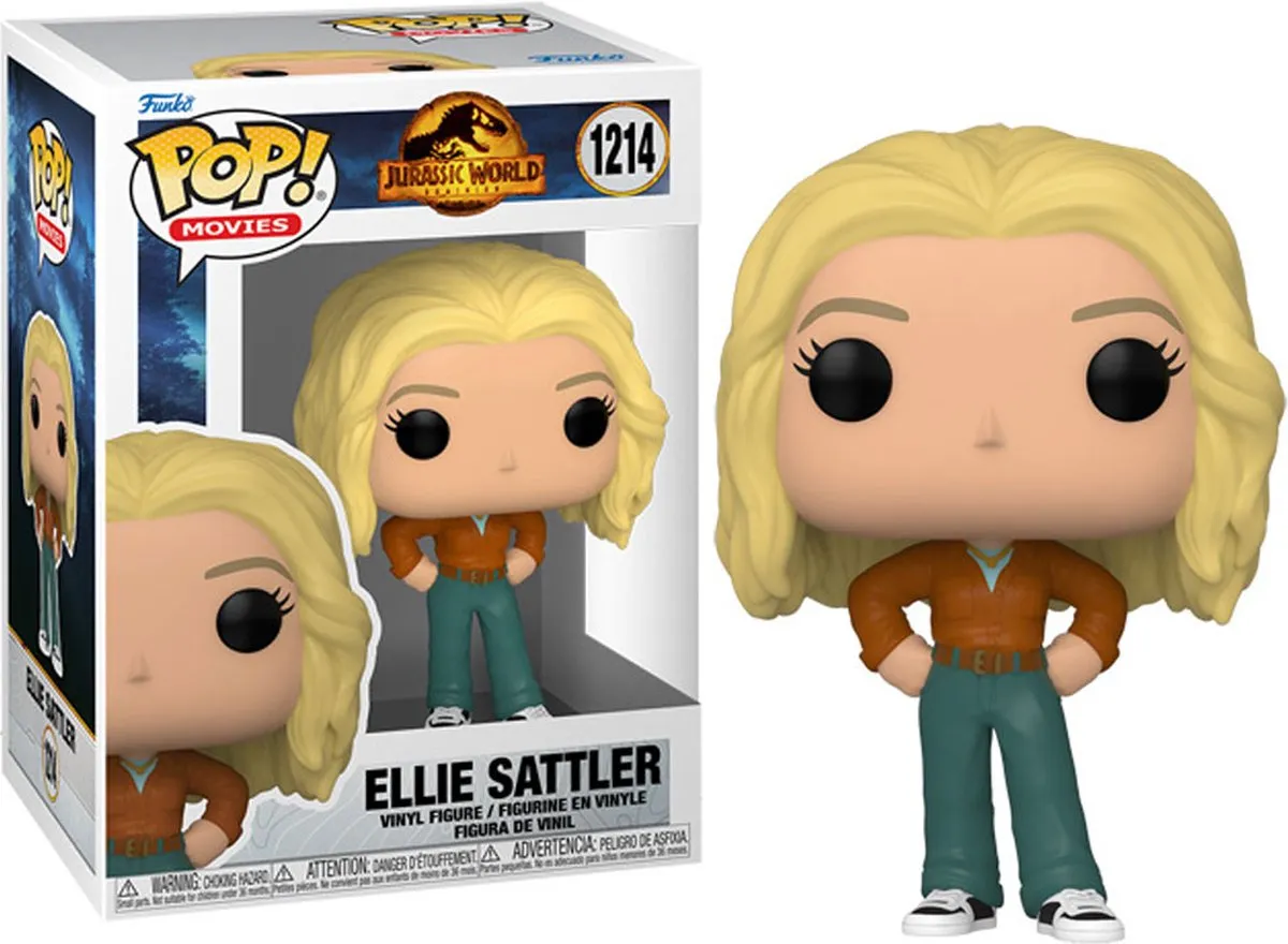 Funko Jurassic World POP! Ellie Sattler 62225 - Multicolor