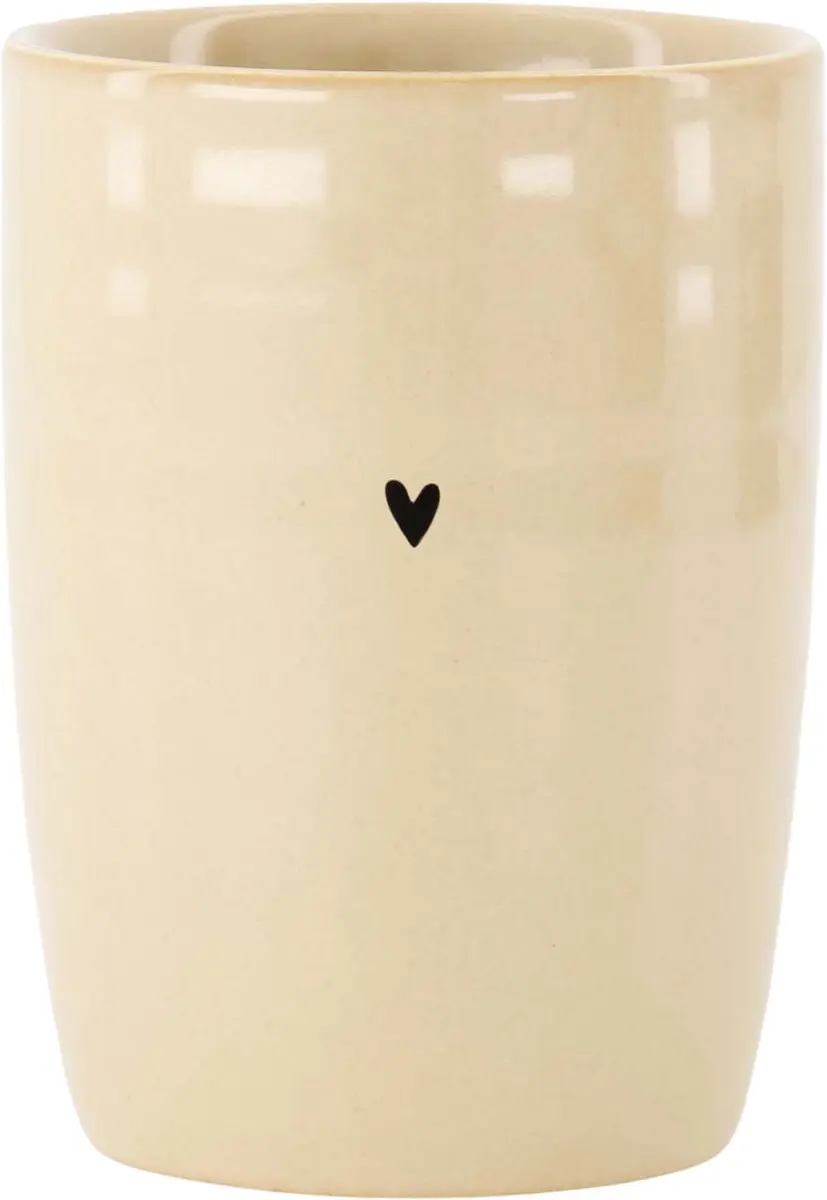 Zusss Set Van 2 Keramieken Koffiemokken 225ml - Zand