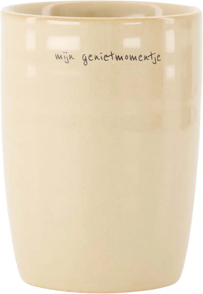 Zusss Set Van 2 Keramieken Koffiemokken 225ml - Zand