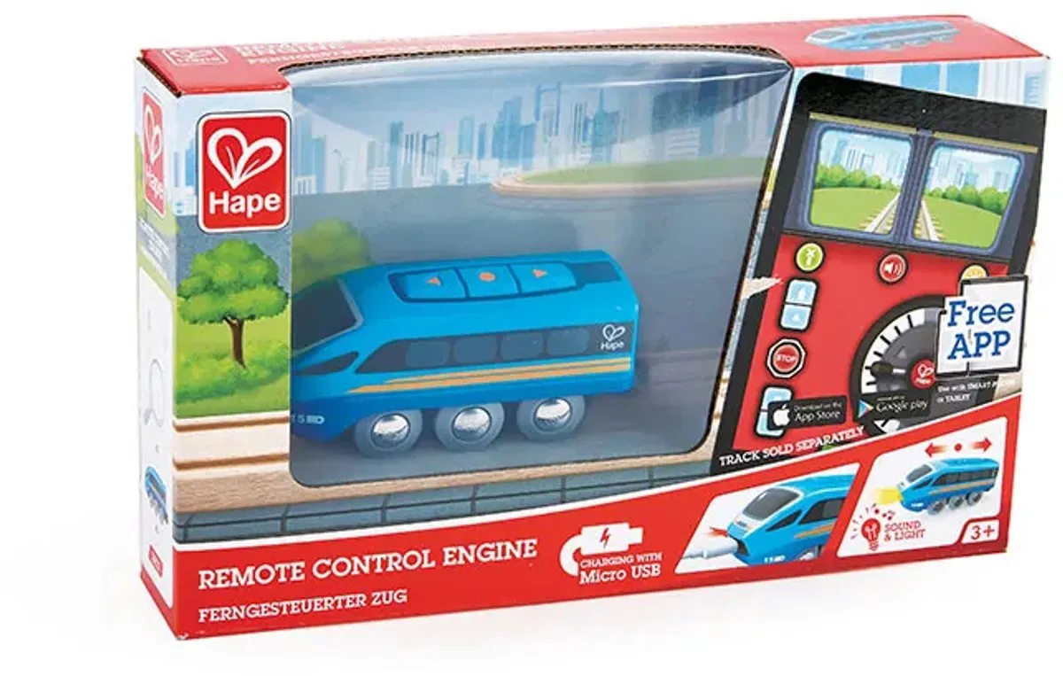 Hape Locomotief op afstandsbediening E3726 - Veelkleurig