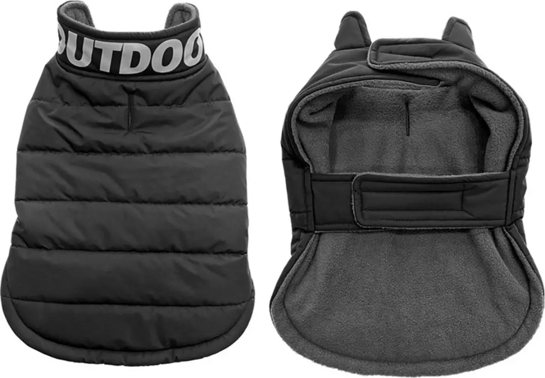 Duvo+ Hondenjas Puffer Outdoor Groen M