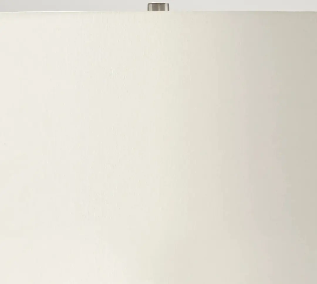 Elstead Lighting LED Tafellamp Ripple - 1x E27 60W - Zwart/Wit - afbeelding 6 van 6