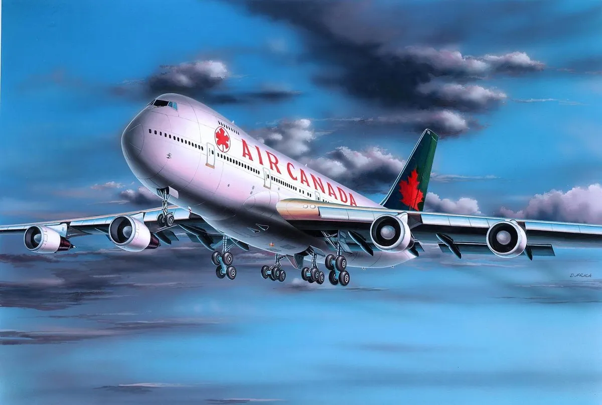 Revell Boeing 747-200 Air Canada Modelbouwpakket 1:400 - Multi