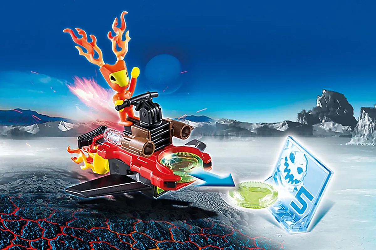 Playmobil Sparky Disc-Shooter 6834 - Multicolor - afbeelding 6 van 6
