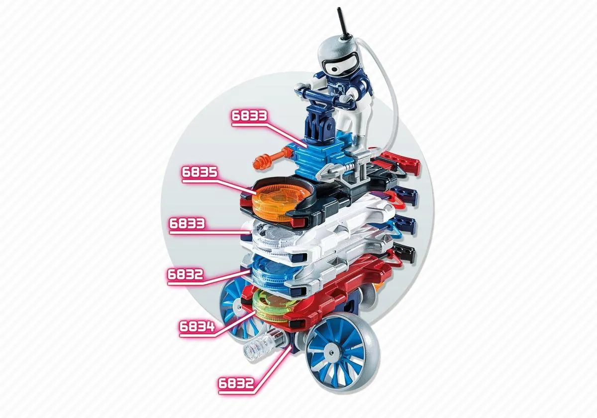 Playmobil Sparky Disc-Shooter 6834 - Multicolor
