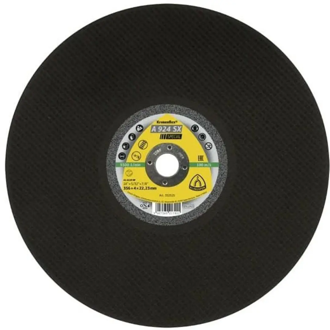 Klingspor A924SX Special Metaalsnijdschijf 350mm x 4,0mm x 32mm