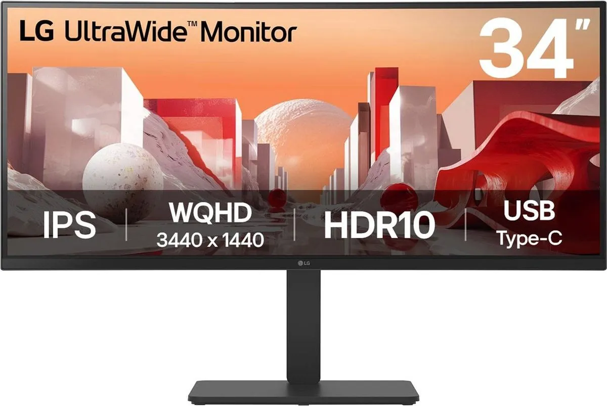 LG 34BA75QE-B Ultrawide Monitor 34 inch