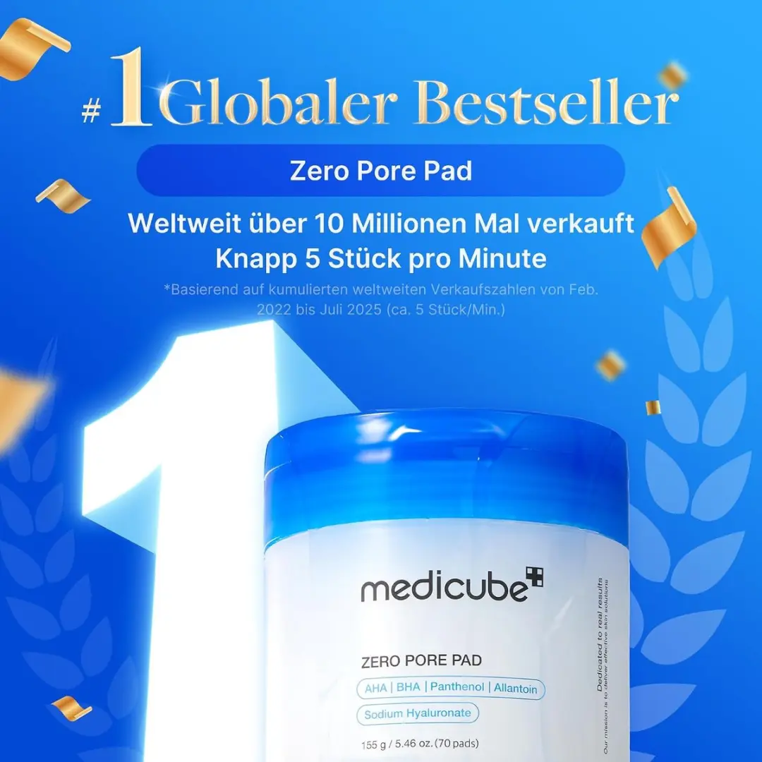 Medicube Zero Pore Pad 2.0 Exfoliërende Toner Pads - 70 Stuks