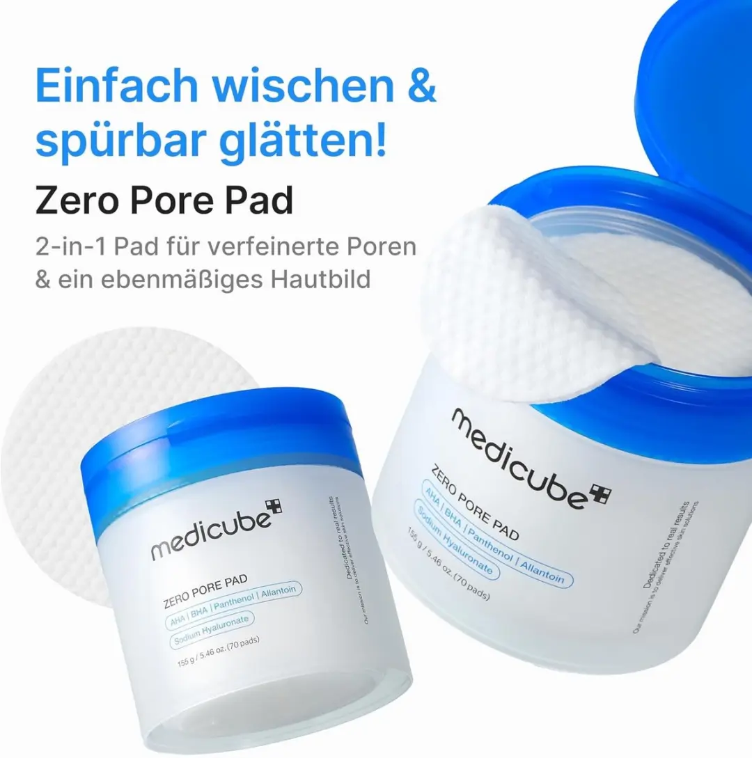 Medicube Zero Pore Pad 2.0 Exfoliërende Toner Pads - 70 Stuks