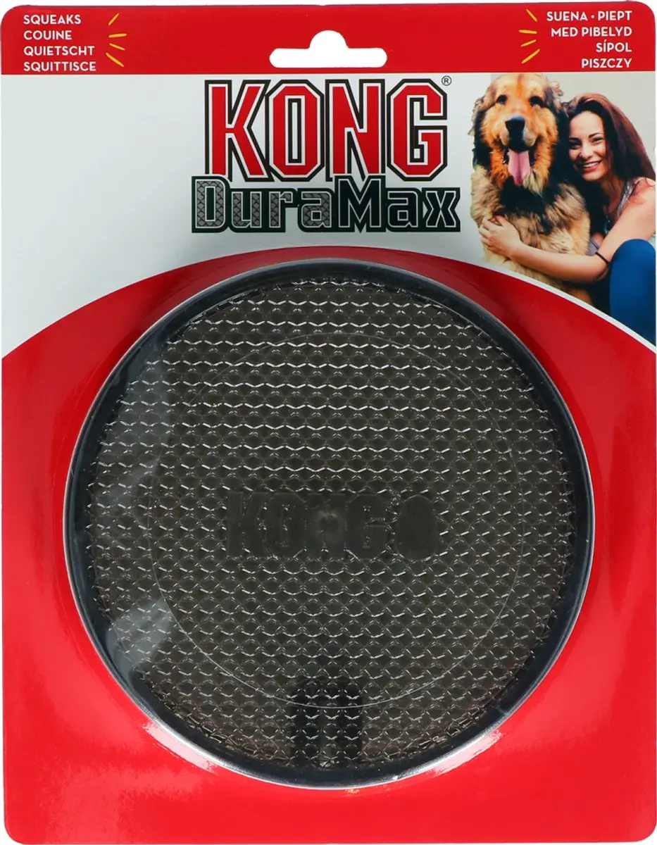 KONG Duramax Puck 14cm - Zwart - afbeelding 4 van 4