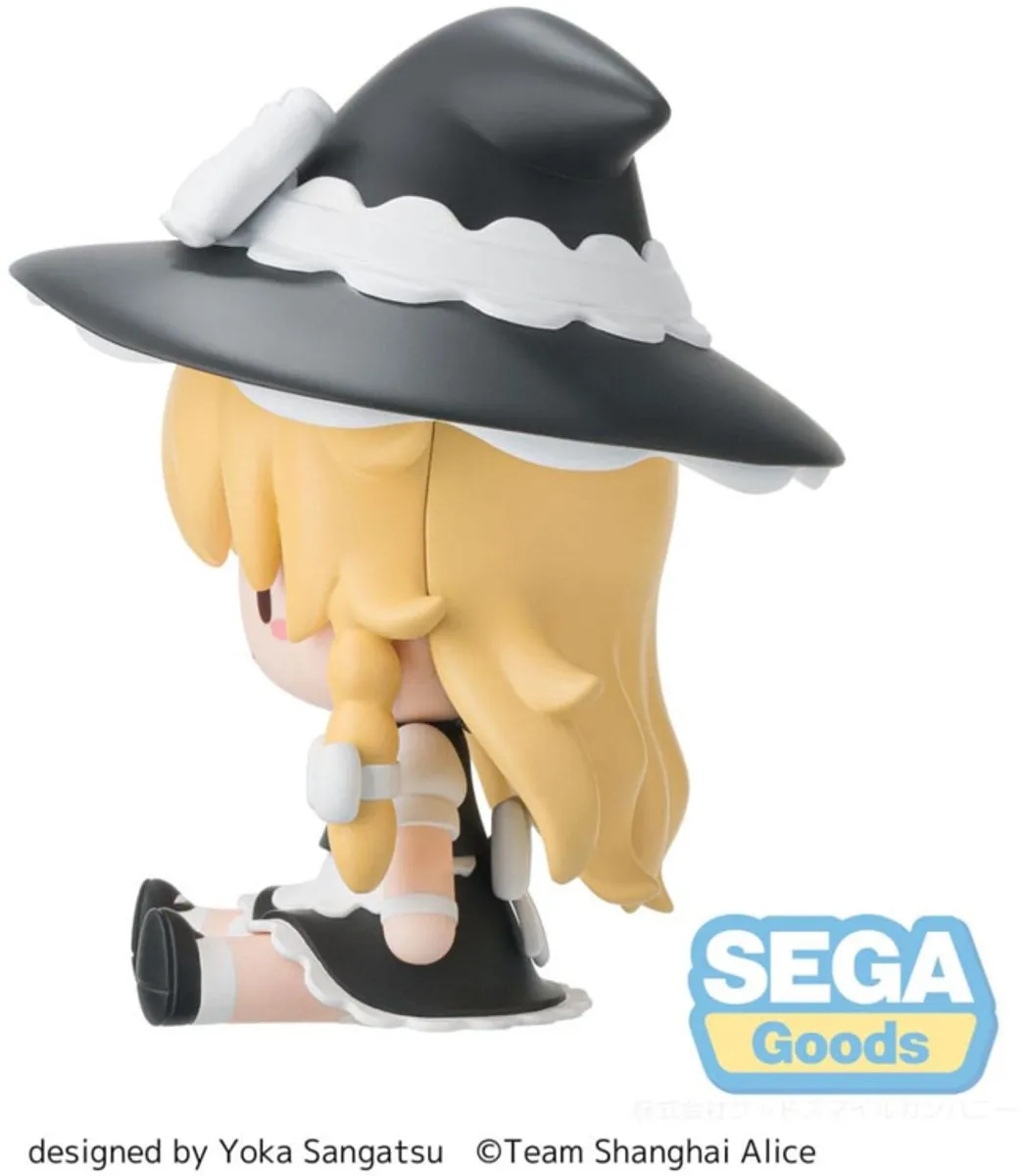 Sega Touhou Project Fuwa Petit Chibi Figure Marisa Kirisame - 9cm - Multi