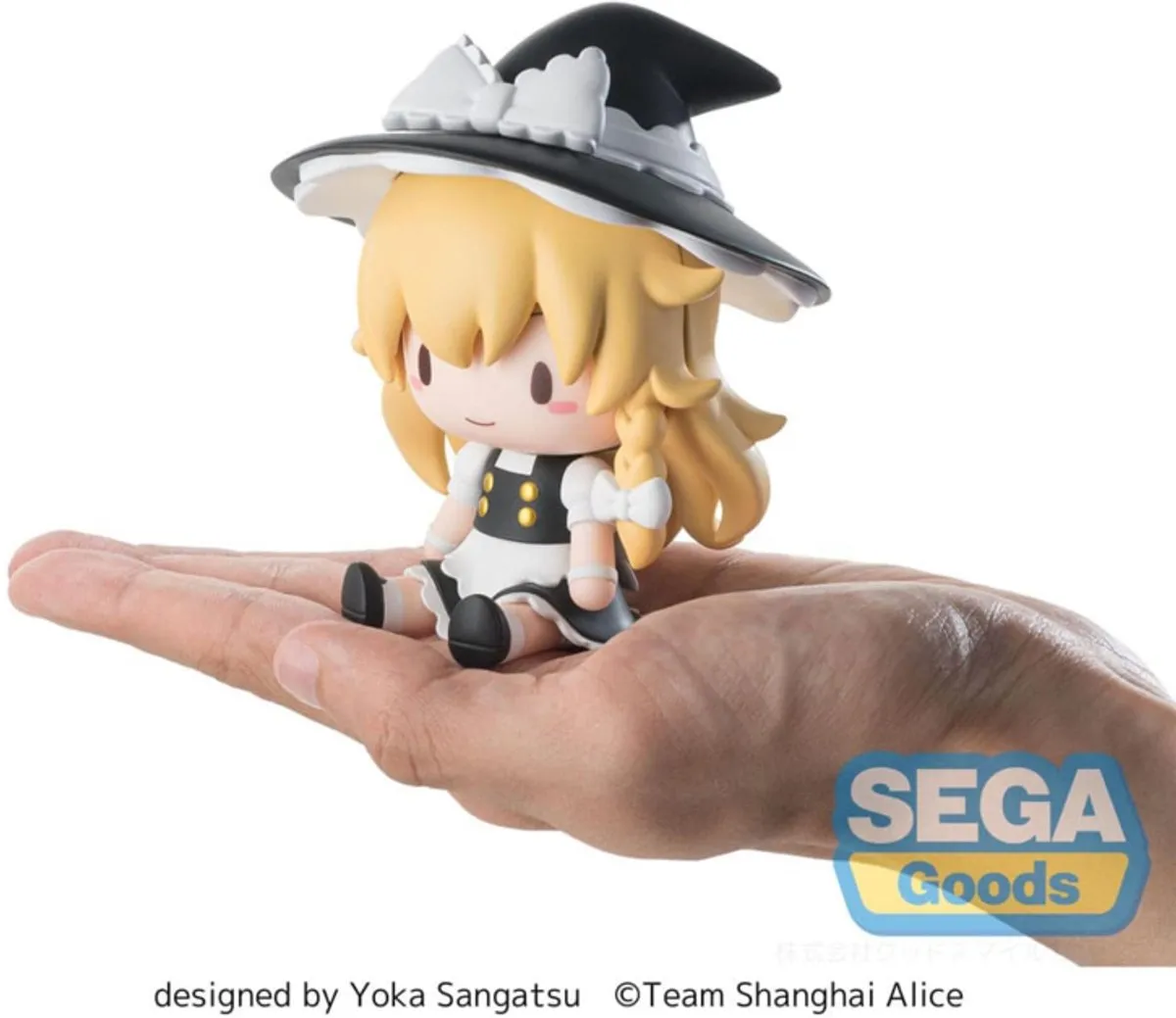 Sega Touhou Project Fuwa Petit Chibi Figure Marisa Kirisame - 9cm - Multi
